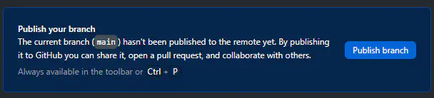 Publier le commit en ligne